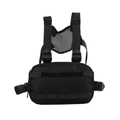 China Newest Hip Hop 2022 Tactical Combat Rig Chest Bag PORTABLE Tactical Pack Streetwear Front Pouch Bag Lightweight Running for sale