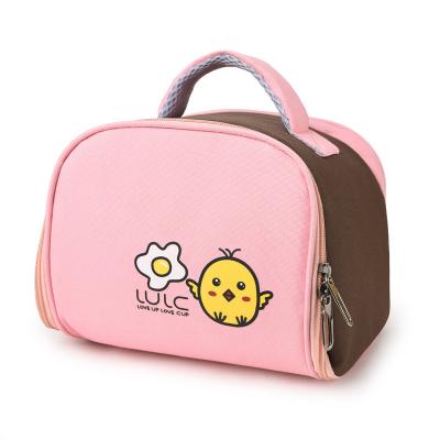 China Durable Portable Waterproof Cute Cartoon Printing Kids Lunch Bag Aluminum Foil Insulated Lunch Bag for sale