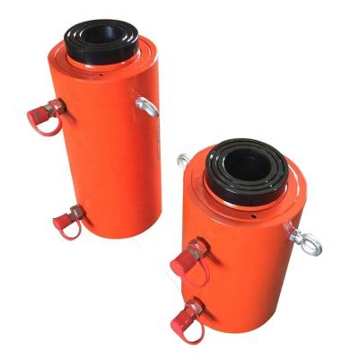 China Low Price Acting Heavy Duty Double Cavity Spring Return Hydraulic Cylinder For Sale > 50T for sale