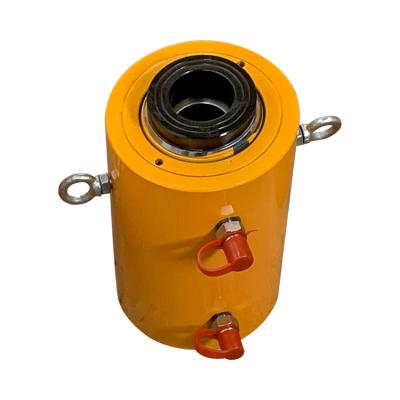 China Double Acting Double Effect Opportunity High Tonnage Hollow Hydraulic Cylinder > 50T for sale