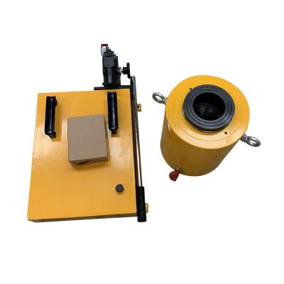 China Made In China Factory Single Acting Hole Hydraulic Cylinder For Sale > 50T for sale