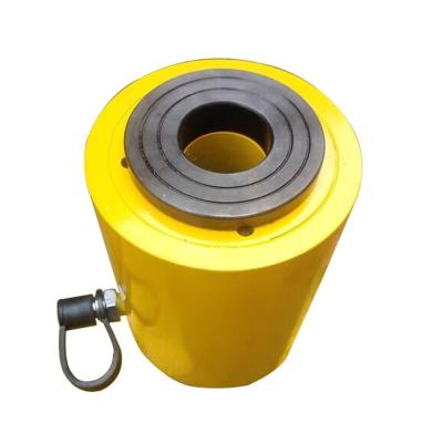 China Center Hole Hollow Plunger Hydraulic Jack Cylinder Single Acting Malaysia > 50T for sale