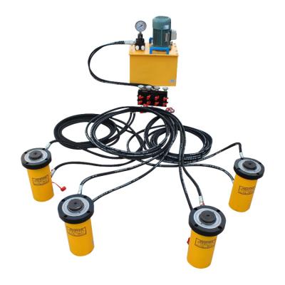 China double acting hydraulic synchronous jack for sale > 50T for sale