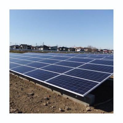 China Aluminum alloy concrete base solar panel mounting for sale