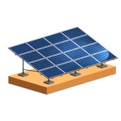 China Technical Support Support Aluminum Extrusion Solar Panel Ground Mounted Frame SF-GMS-N01 for sale