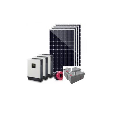 China 10Kw 5Kw 20Kw 30Kw 3Kw 25Kw Home Complete Panel RV PV 10Kw Power Solar Energy System For Home for sale