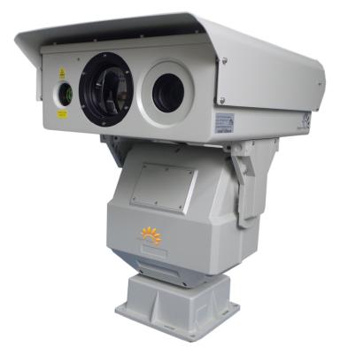 China Multi functional waterproof/waterproof tri spectrum security surveillance system integrating laser optical system illuminator and thermal camera for sale