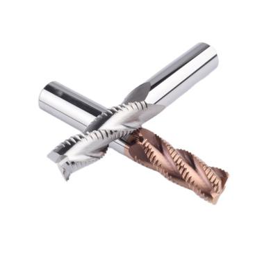 China Tungsten Price 55 Degree 4-Edge Tslot Stainless Steel Cheap Tungsten Steel Rough Milling Cutter for sale