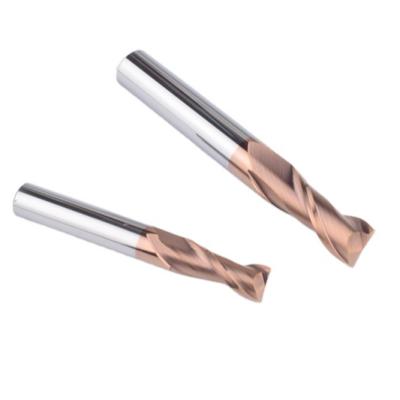 China Tungsten Steel Solid and Durable 55 Degree 2-Edge Carbide PCB Woodworking Tools Keyway Milling Cutter for sale