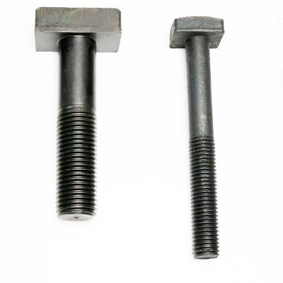 China Flat Factory Customized Steel T Shape Head Screws And Bolts With Zinc Plating for sale