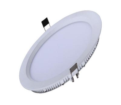 China 8'' Compact Ultra Thin SMD Recessed LED Ceiling Lights / Round LED Panels for Home Lighting for sale