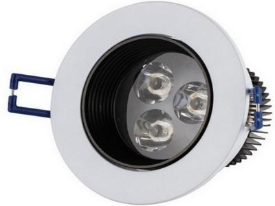 China O diodo emissor de luz da economia de energia Recessed luzes de teto/Downlight 3x1W impermeável 250Lm IP44 à venda