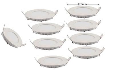 China High Efficiency LED Recessed Ceiling Lights 20 Watts 120LED 1500Luminous Ra75 for sale