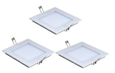 China Recessed Ceiling Panel Lights 200mm x 200mm Approved External Driver for sale