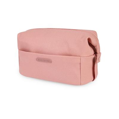 China Fashion Worthfind Solid Color Bag Design Casual Simple Large Cosmetic Bag Shopping Bags For Cosmetics Bag Cosmetic Organizer for sale