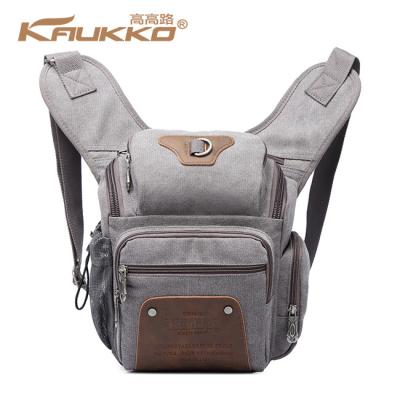 China New Fashion Wear-resistant Men's Canvas Messenger Shoulder Bag Wholesale Custom for sale