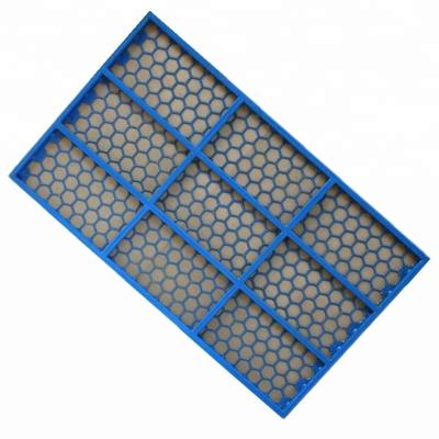 China High Quality Durable Anti-corrosion Vibrating Oil Sieve Grid Steel Sight Shaker Screen Panels for sale