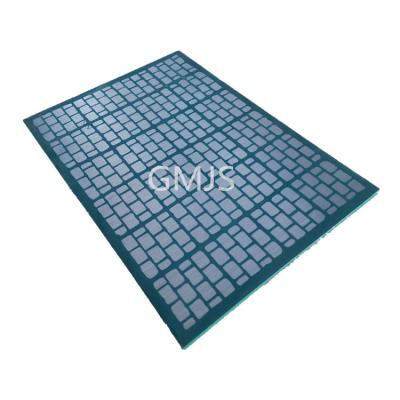 China Steel Frame Shaker Screen Russia Size 585*1165mm Steel Shale Shaker Screen for sale