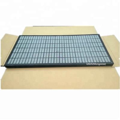 China Vibrating Oil Sieve Petroleum And Gase Equipment Sizes 585*1165mm Mongoose Shale Shaker Screen for sale