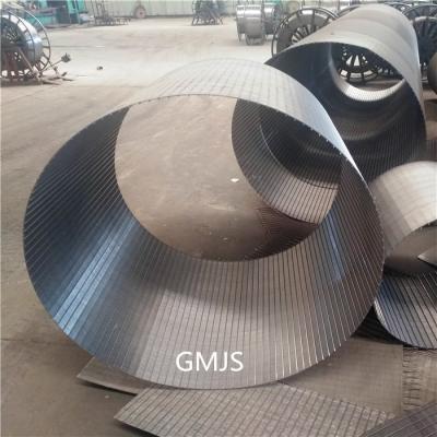 China 316/304 Stainless Steel Johnson Type Wedge Wire Screen Corrosion Resistance for sale