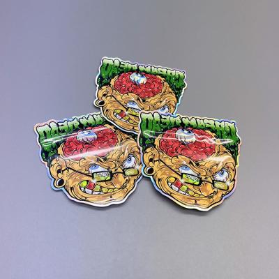 China Customized Unique Shaped OEM Mylar weed Bags With ziplockk For Marijuana Food for sale