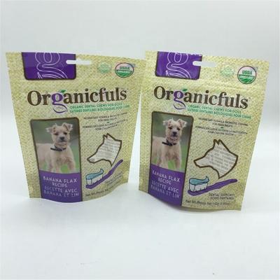 China ODM Digital Printed Stand Up Pouches Doypack Recyclable For Dog Snacks for sale