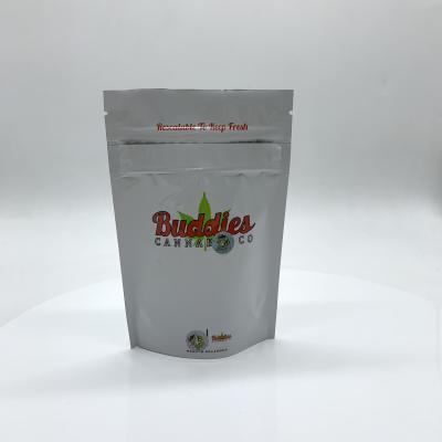 China 4x5 Zoll matte weiße Stehbeutel 12C recycelbare Retortbeutel zu verkaufen