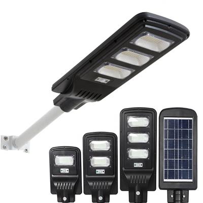 China 50W 100W 150W 200W 250W 6500K Long Working Time Outdoor Solar Street Light Solar Road Light Hot Fixture LED Waterproof Sensor for sale