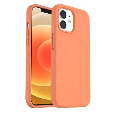 China Shockproof Drop Protection Full Body Silicone Shockproof Apple Phone Case Compatible With Apple Phone 12 / Pro 6.1 inch for sale