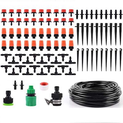 China High Quality Set of 4/7mm Irrigation Home Agricultural Irrigation Greenhouse Lawn Garden Self Watering System Drip Irrigation Kit for sale