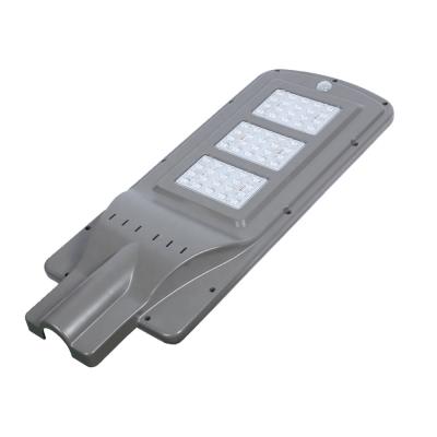 China Road Led Light Fixtures All In One 20W Outdoor Integrated Solar Led Street Light for sale