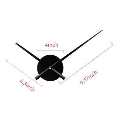 China Long Clock Hands Large Minimalist 3d Wall Clock Quartz Hands Movement Mechanism Diy Wall Clock Replacement Parts Minimalist Clock for sale