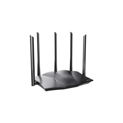 China Tenda AX12 Wifi 6 Home Router Wireless WiFi 2.4G 5G 2976Mbs Gigabit Rate WPA3 Security External Signal Booster Dual Band Repeater for sale