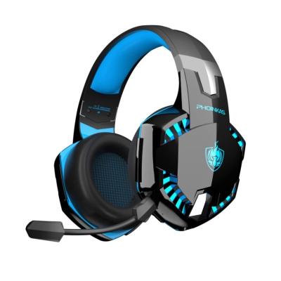 China Factory Direct G2000 Headband BT Wired Gaming Headset Over Ear LED Light Earphone 7.1 Stereo Surround Earphone for sale