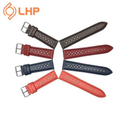 China 18/20/22 mm Leather Wristband Leather Special Handmade Wrist Strap Sports Creative Breathable Leather Wristband for sale