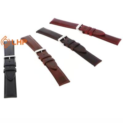 China Premium Leather Strap 18mm20mm22mm Unisex Leather Strap 18mm20mm22mm Main Grain Layer Cowhide Watch Strap for sale