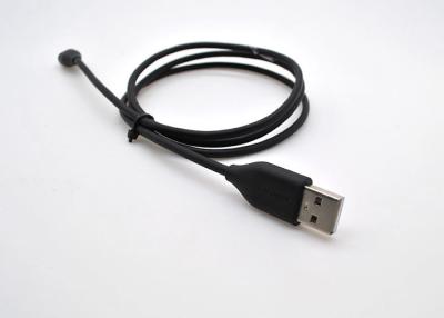 China Pogo Pin Cable of Sync / Power Type 4 Pin Micro USB Cable Customized Cable Length for sale