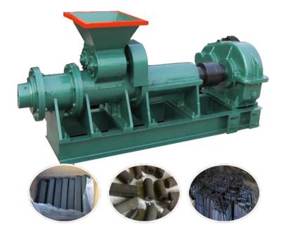 China Biomass charcoal powder stick extruder briquette machine for sale