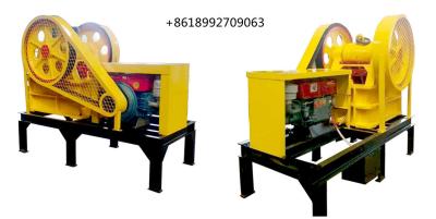 China Small model cheap price diesel type crusher stone jaw crusher for sale