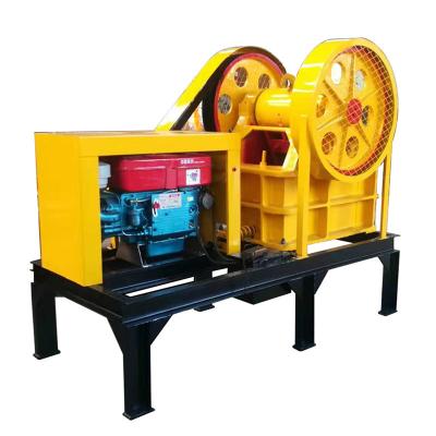 China CE mobile crusher gold mining equipment jaw crusher PE-150x250 for sale for sale