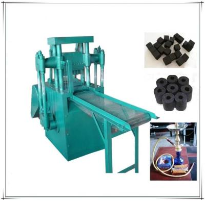 China 25*25*25mm cube shisha briquettes charcoal press briquette making machine for sale