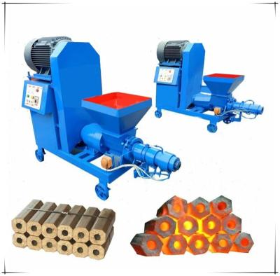 China Used biomass wood sawdust rice husk charcoal briquette making machine for sale