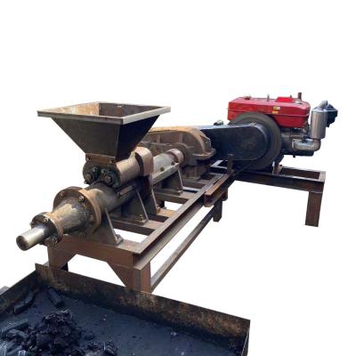 China Diesel engine charcoal coal hookah stick extruder briquette machine plant for sale