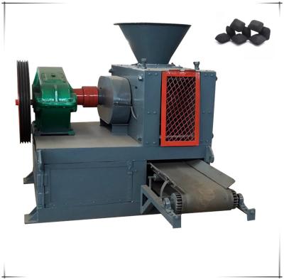 China Quicklime Al2O3 chrome iron ore  powder double roller briquette press making machine for sale