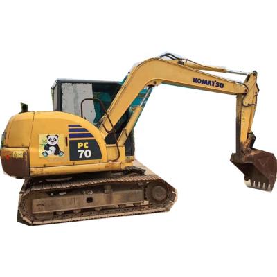 China Home Use High Efficiency Used Excavator Komatsu 70-8 Imported Original Package for sale