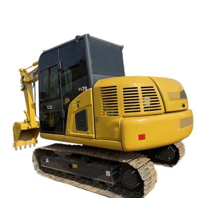 China Home use Komatsuo PC70-8 used Caterpillar excavator, suitable for agricultural construction machinery for sale