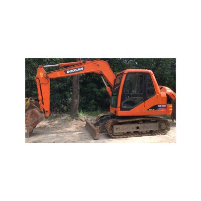 China Domestic use low price to sell imported used excavator Doosan DH80 for sale