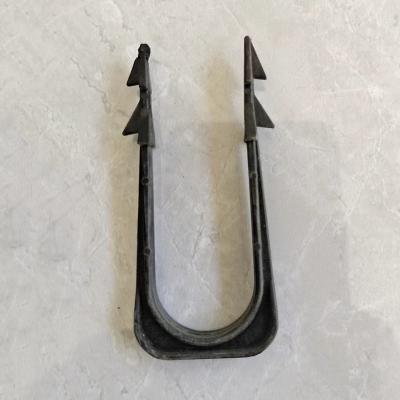 China ISO9001 Long Lasting Black Plastic Underfloor Heating Clip  For Concrete Installation for sale