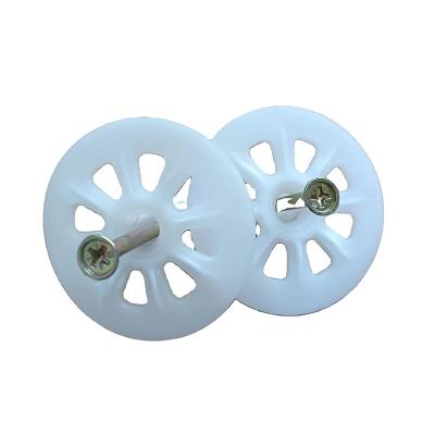 China Custom White Wall Insulation Anchor For Fixing Boards Spiral Shank Design Corrosion Resistance for sale