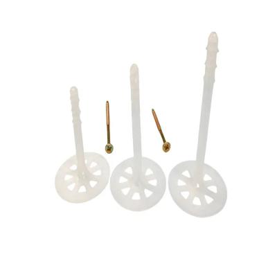 China White Plastic Insulation Anchor With Corrosion Resistance 50mm Head Diameter For Building Walls for sale